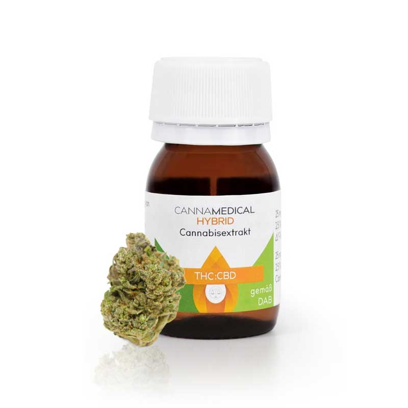 Extrakt 12,5mg/ml THC, 12,5mg/ml CBD, 30 ml: Cannamedical